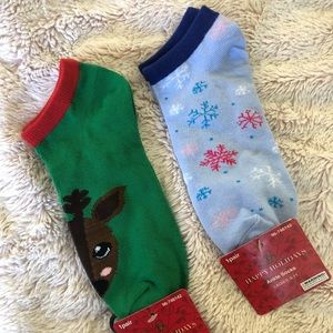 Reindeer & Snowflake socks